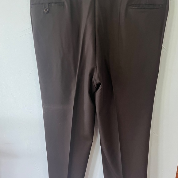Vintage Culwell & Son Royal Label Men’s Black Trousers 40X28 - Picture 2 of 12